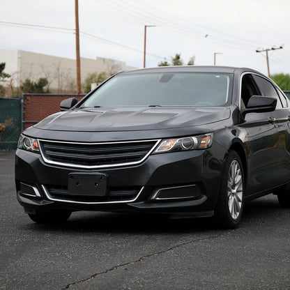 2014-2020 Chevy Impala Factory Style Projector Headlights (Jet Black Housing / Clear Lens)