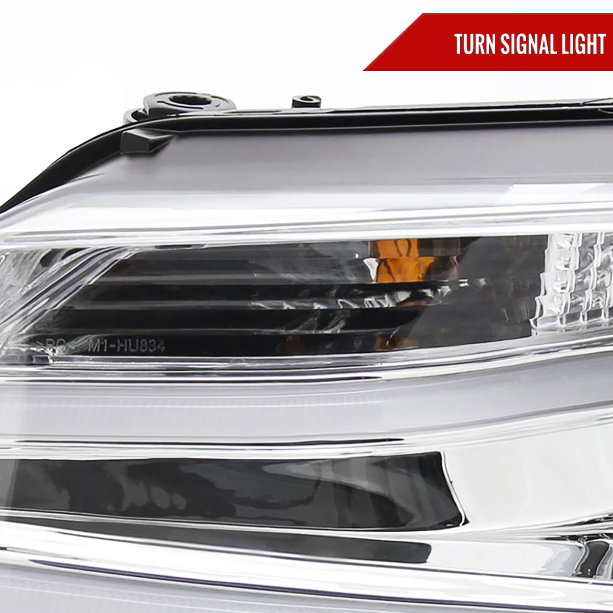 2011-2018 Volkswagen Jetta MK6 LED Bar Projector Headlights (Chrome Housing/Clear Lens)