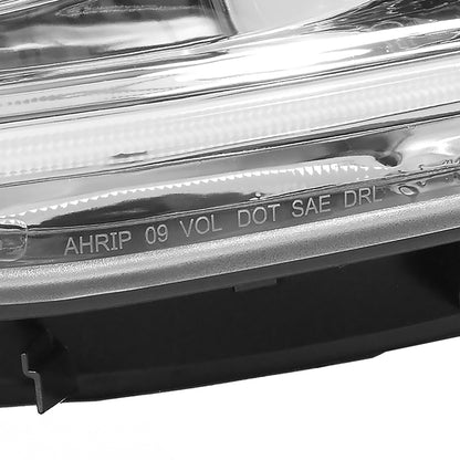 2011-2018 Volkswagen Jetta MK6 LED Bar Projector Headlights (Chrome Housing/Clear Lens)