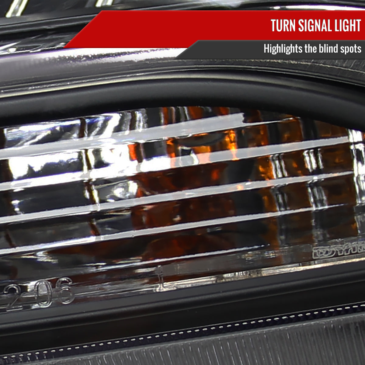 2013-2015 Chevrolet Malibu Projector Headlights (Matte Black Housing/Clear Lens)
