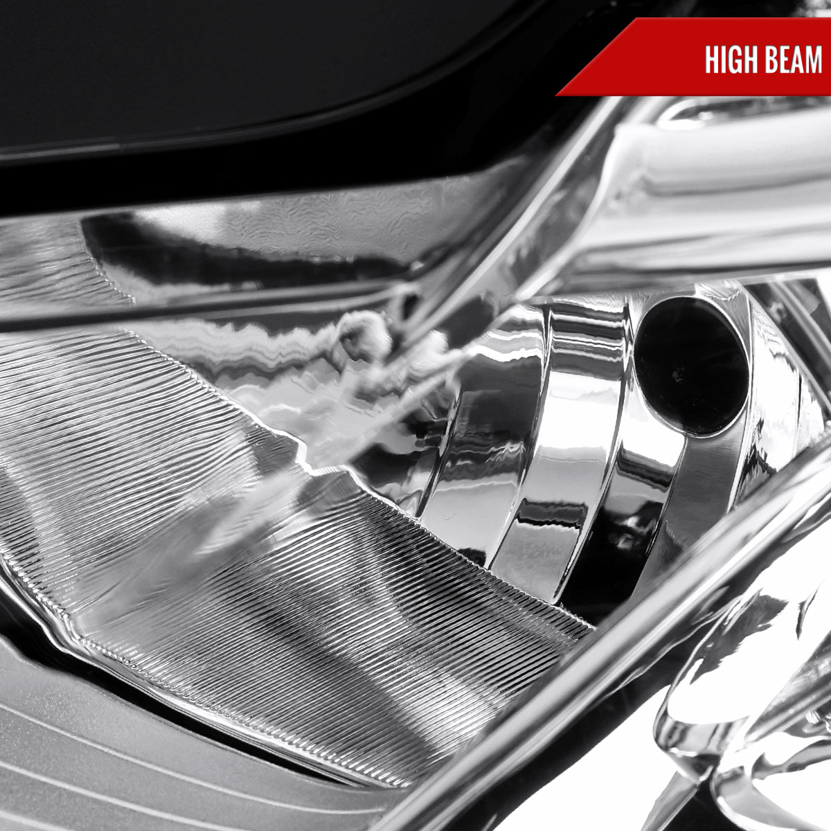 2019-2024 Chevrolet Malibu Factory Style Projector Headlights (Chrome Housing/Clear Lens)