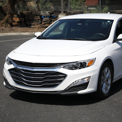 2019-2024 Chevrolet Malibu Factory Style Projector Headlights (Chrome Housing/Clear Lens)