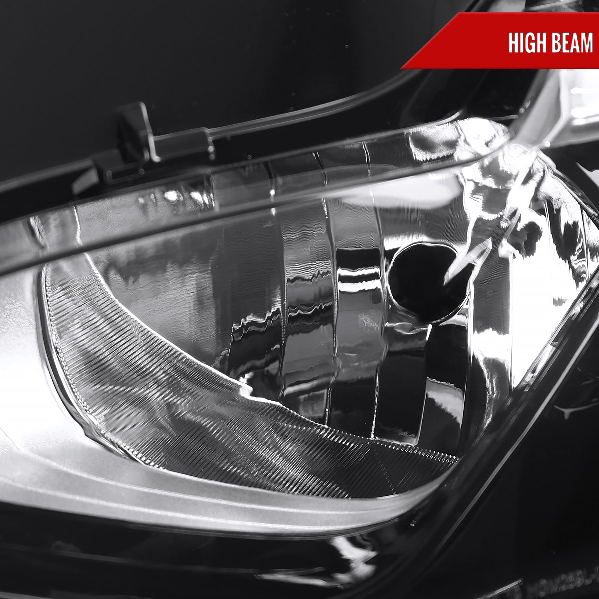 2019-2024 Chevrolet Malibu Factory Style Projector Left Driver Side Headlight (Glossy Black Housing/Clear Lens)