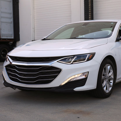 2019-2024 Chevrolet Malibu Switchback Sequential LED Turn Signal Projector Headlights (Matte Black Housing/Smoked Lens)