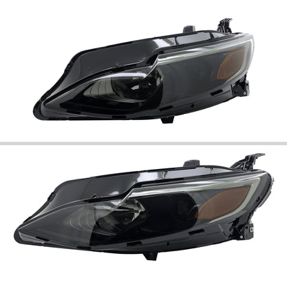 2019-2024 Chevrolet Malibu Factory Style Projector Headlight (Matte Black Housing/Smoked Lens)