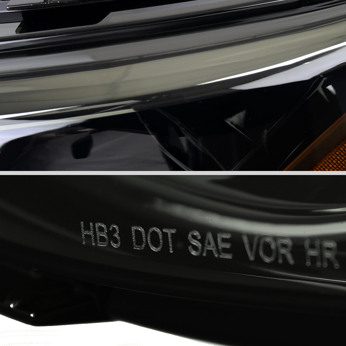 2019-2024 Chevrolet Malibu Factory Style Projector Headlight (Matte Black Housing/Smoked Lens)