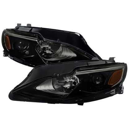 2019-2024 Chevrolet Malibu Factory Style Projector Headlight (Matte Black Housing/Smoked Lens)