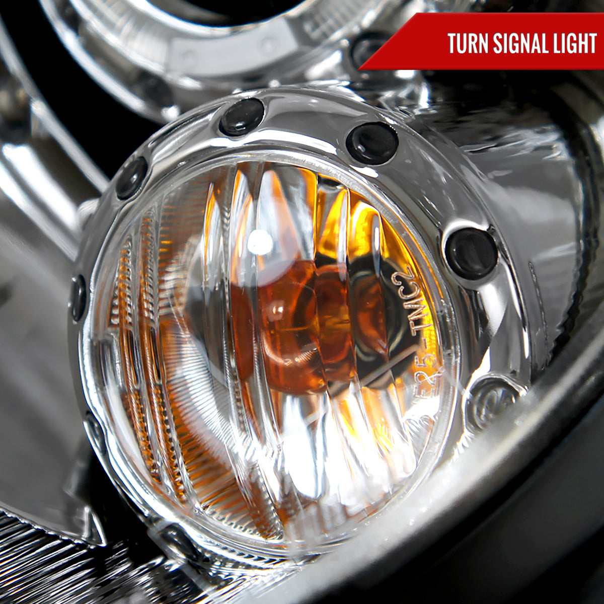 2007-2015 Mini Cooper R55 R56 R57 R58 R59 Single Halo Projector Headlights (Chrome Housing/Clear Lens)