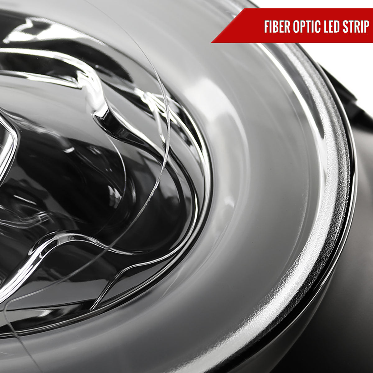 2007-2015 Mini Cooper R55 R56 R57 R58 R59 Projector  Headlights w/ LED Turn Signal Lights (Chrome Housing/Clear Lens)