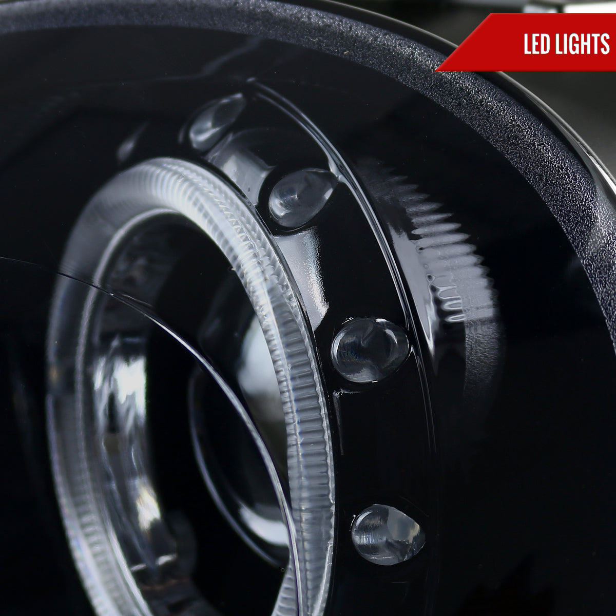 2007-2015 Mini Cooper R55 R56 R57 R58 R59 Halo Projector Headlights (Glossy Black Housing/Smoked Lens)