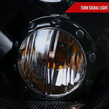 2007-2015 Mini Cooper R55 R56 R57 R58 R59 Halo Projector Headlights (Glossy Black Housing/Smoked Lens)
