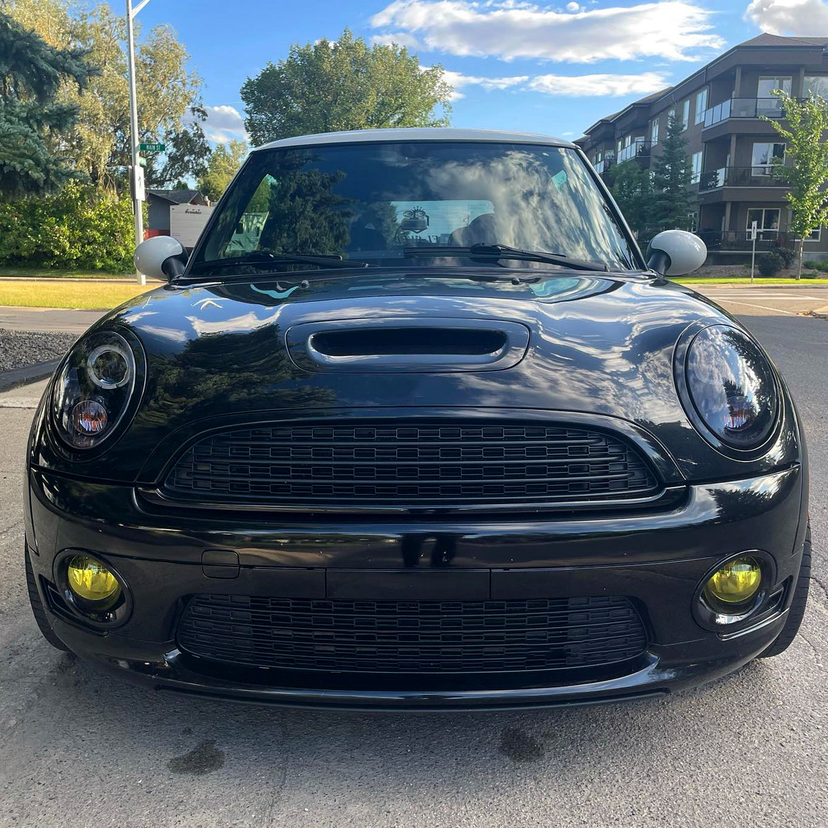 2007-2015 Mini Cooper R55 R56 R57 R58 R59 Halo Projector Headlights (Glossy Black Housing/Smoked Lens)