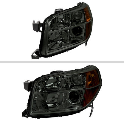 2006-2008 Honda Pilot Projector Style Headlights (Chrome Housing/Smoked Lens)