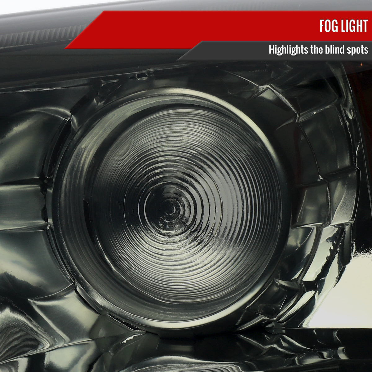 2006-2008 Honda Pilot Projector Style Headlights (Chrome Housing/Smoked Lens)