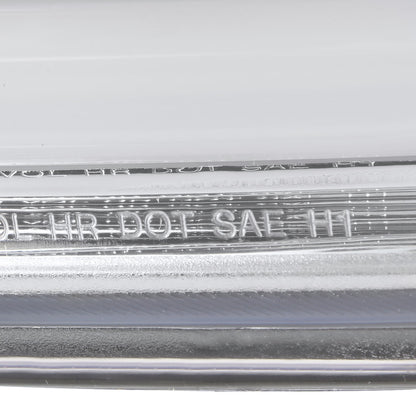 2006-2008 Dodge RAM 1500/ 2006-2009 2500 3500 Switchback LED C-Bar Projector Headlights (Chrome Housing/Clear Lens)