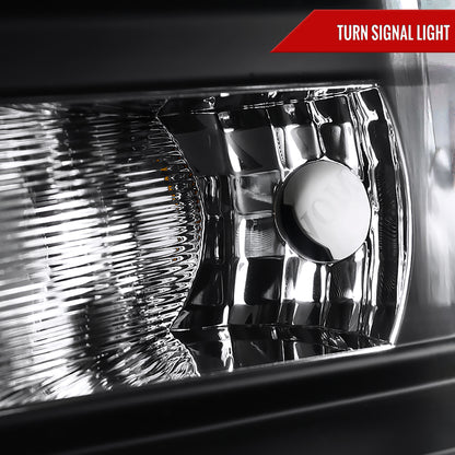 2009-2018 Dodge RAM 1500 / 2019-2021 RAM Classic / 2010-2018 RAM 2500 3500 Dual Halo Projector Headlights (Matte Black Housing/Clear Lens)