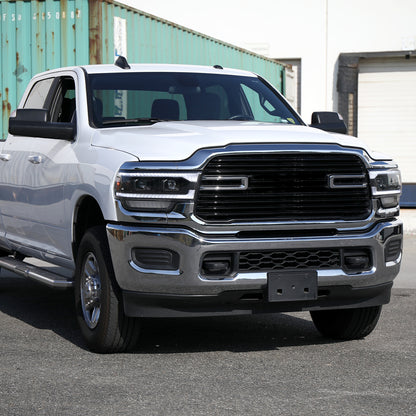 2019-2024 Dodge RAM 2500/3500/4500/5500 Switchback Sequential LED Turn Signal Projector Headlights (Matte Black Housing/Clear Lens)