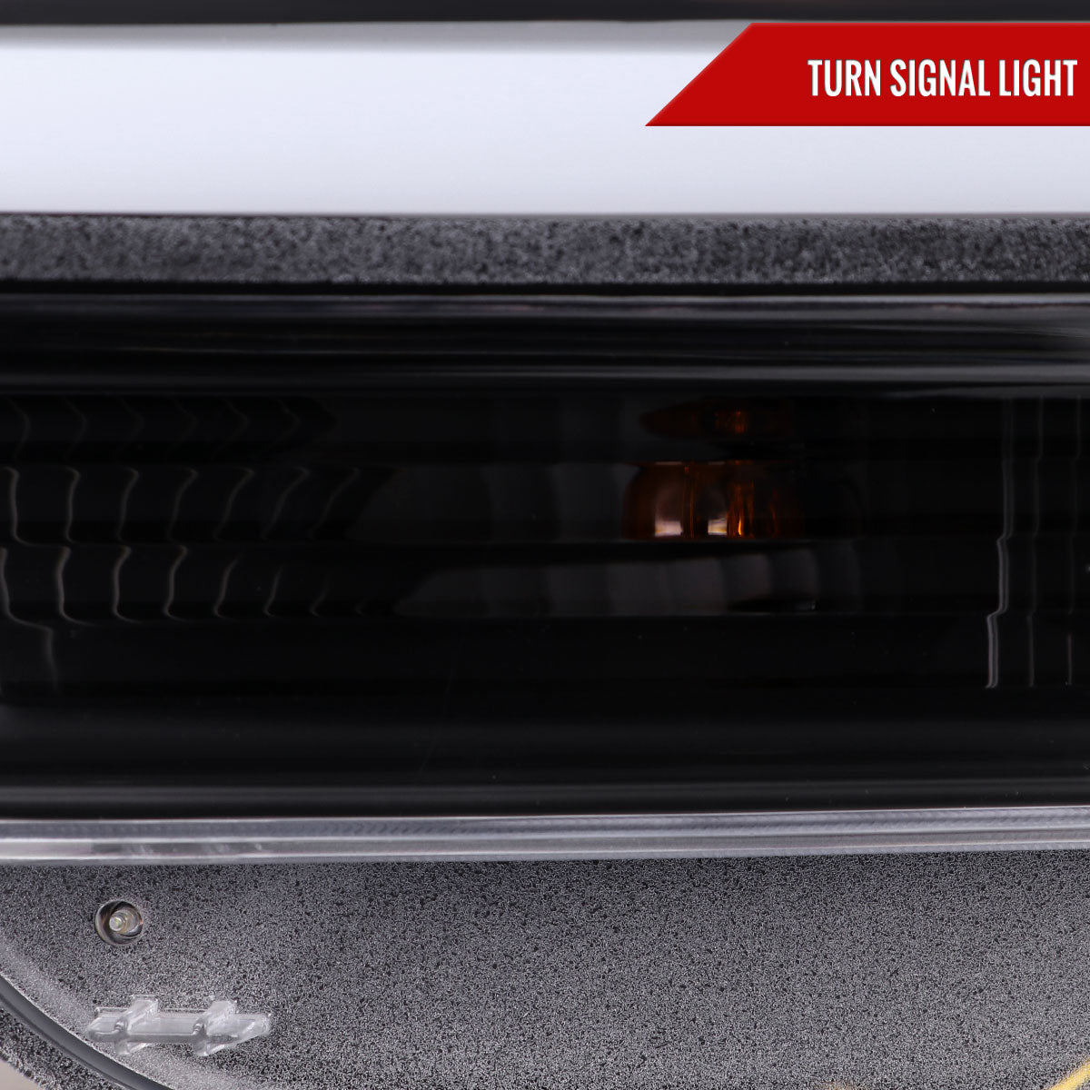 2019-2024 Dodge RAM 2500/3500/4500/5500 LED Tube Projector Headlights (Matte Black Housing/Clear Lens)