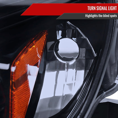 2000-2003 Honda S2000 AP1 Dual Halo Projector Headlights (Glossy Black Housing/Smoked Lens)