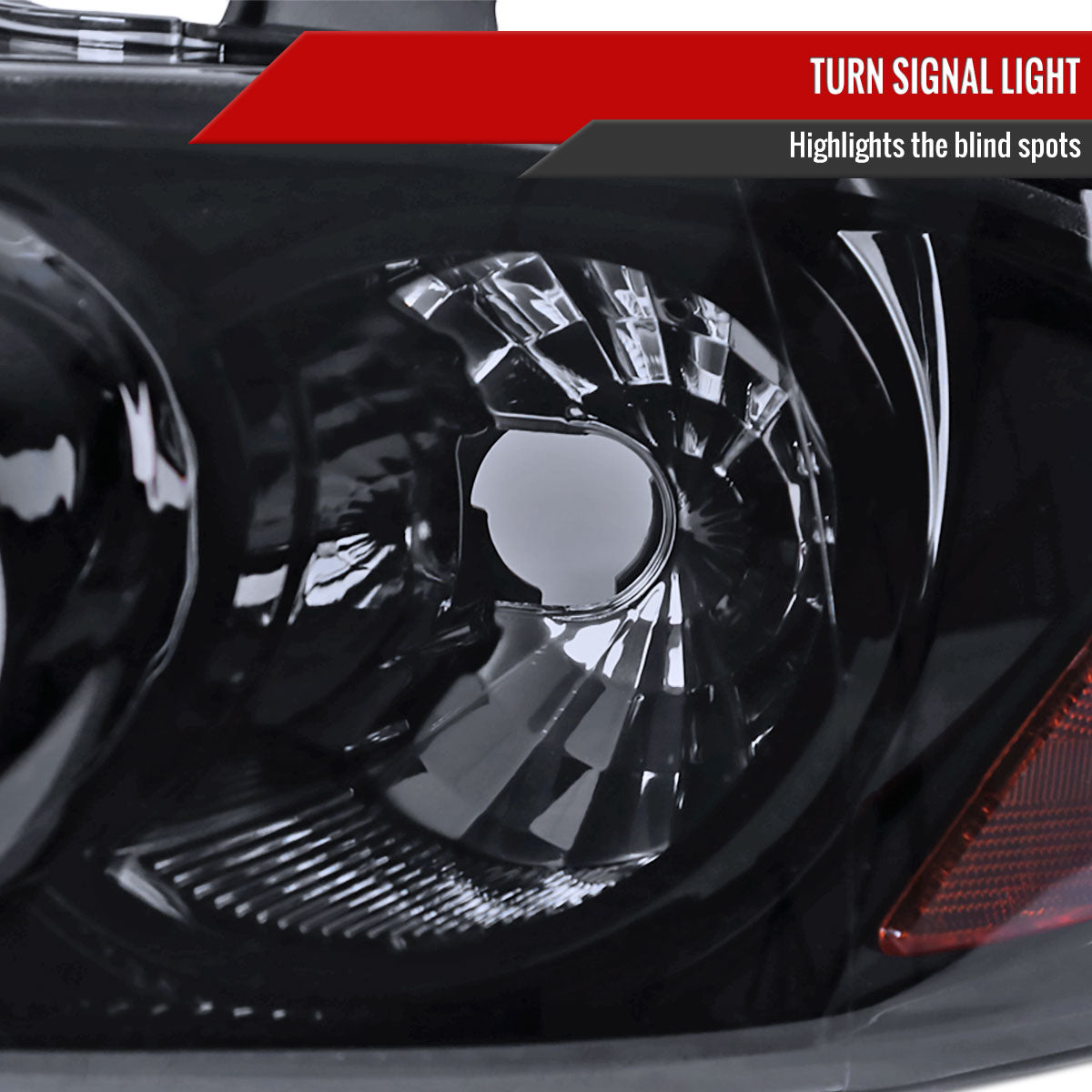 2004-2006 Nissan Sentra Dual Halo Projector Headlights (Glossy Black Housing/Smoked Lens)