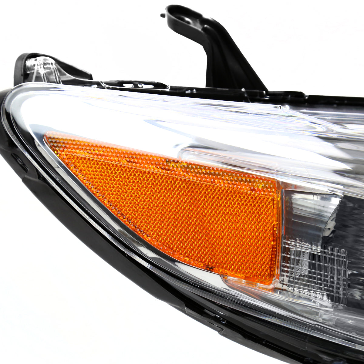 2011-2020 Toyota Sienna Passenger/Right Side Projector Headlights (Chrome Housing/Clear Lens)