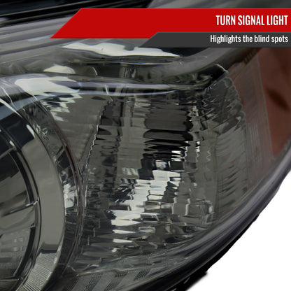 2011-2020 Toyota Sienna Projector Headlights (Chrome Housing/Smoked Lens)