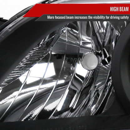 2011-2020 Toyota Sienna Projector Headlights (Matte Black Housing/Clear Lens)