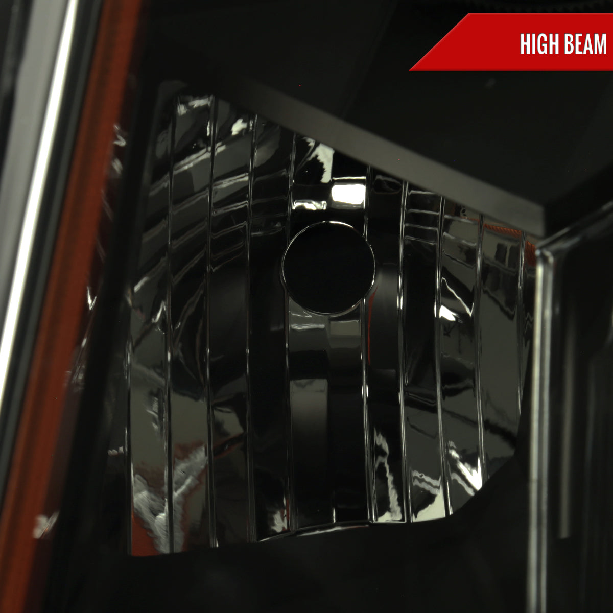 2010-2016 Cadillac SRX Projector Headlights (Matte Black Housing/Smoked Lens)