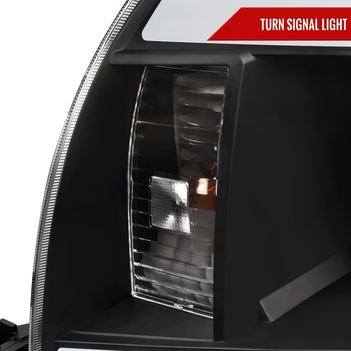 2005-2011 Toyota Tacoma LED Bar Projector Headlights (Matte Black Housing/Clear Lens)
