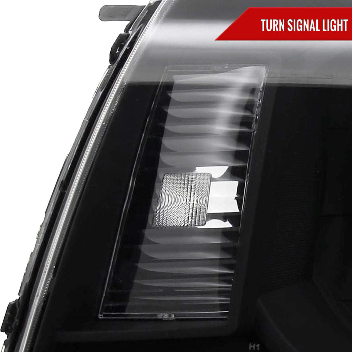 2005-2011 Toyota Tacoma Retro Style Projector Headlights (Matte Black Housing/Clear Lens)