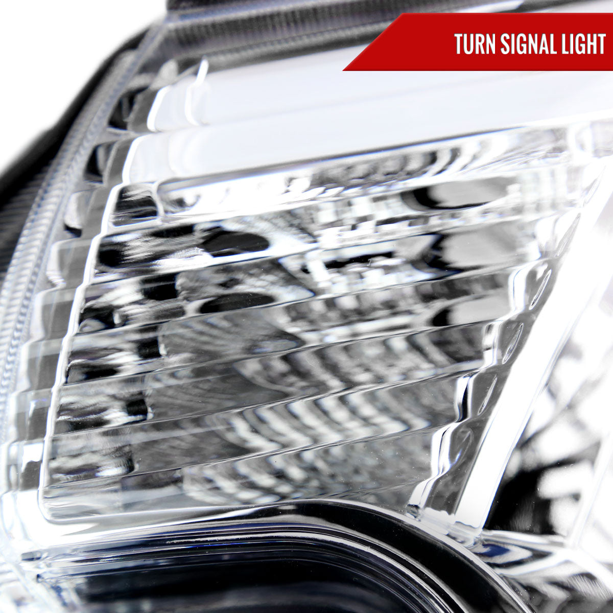2012-2015 Toyota Tacoma LED C-Bar Projector Headlights w/ LED Parking Light (Chrome Housing/Clear Lens)