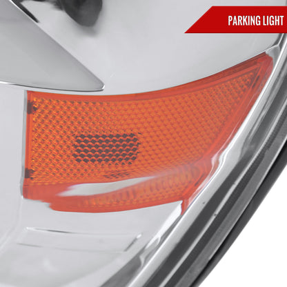 2012-2015 Toyota Tacoma Switchback Sequential LED Bar Projector Headlights (Chrome Housing/Clear Lens)