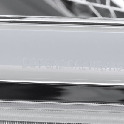 2012-2015 Toyota Tacoma Switchback Sequential LED Bar Projector Headlights (Chrome Housing/Clear Lens)