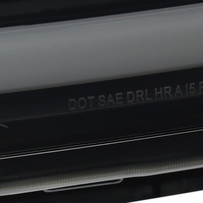2012-2015 Toyota Tacoma Switchback Sequential LED Bar Projector Headlights (Matte Black Housing/Smoked Lens)