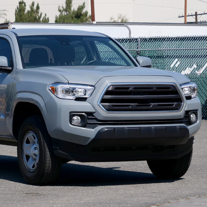 2016-2023 Toyota Tacoma Switchback LED C-Bar Projector Headlights (Chrome Housing/Clear Lens)