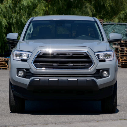 2016-2023 Toyota Tacoma Switchback LED C-Bar Projector Headlights (Chrome Housing/Clear Lens)