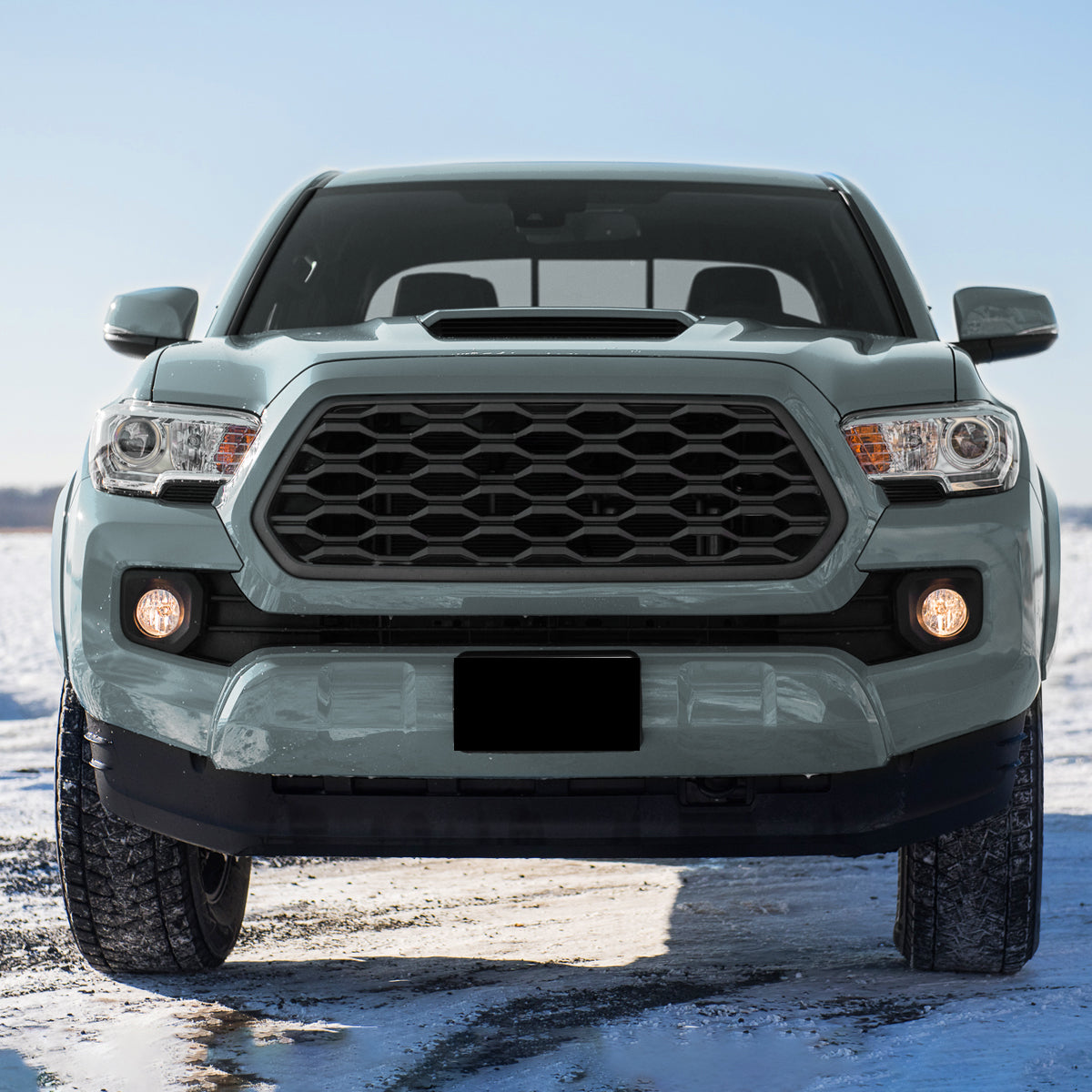 2016-2023 Toyota Tacoma LED Bar Projector Headlight (Chrome Housing/Clear Lens)