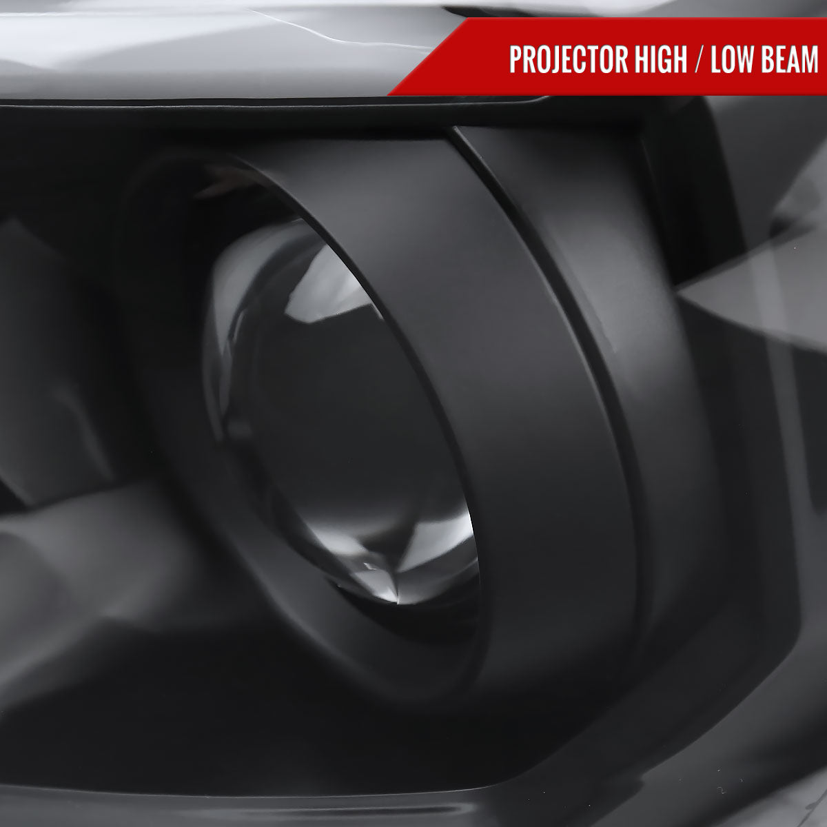 2016-2023 Toyota Tacoma Switchback Sequential LED Bar Projector Headlights (Matte Black Housing/Clear Lens)