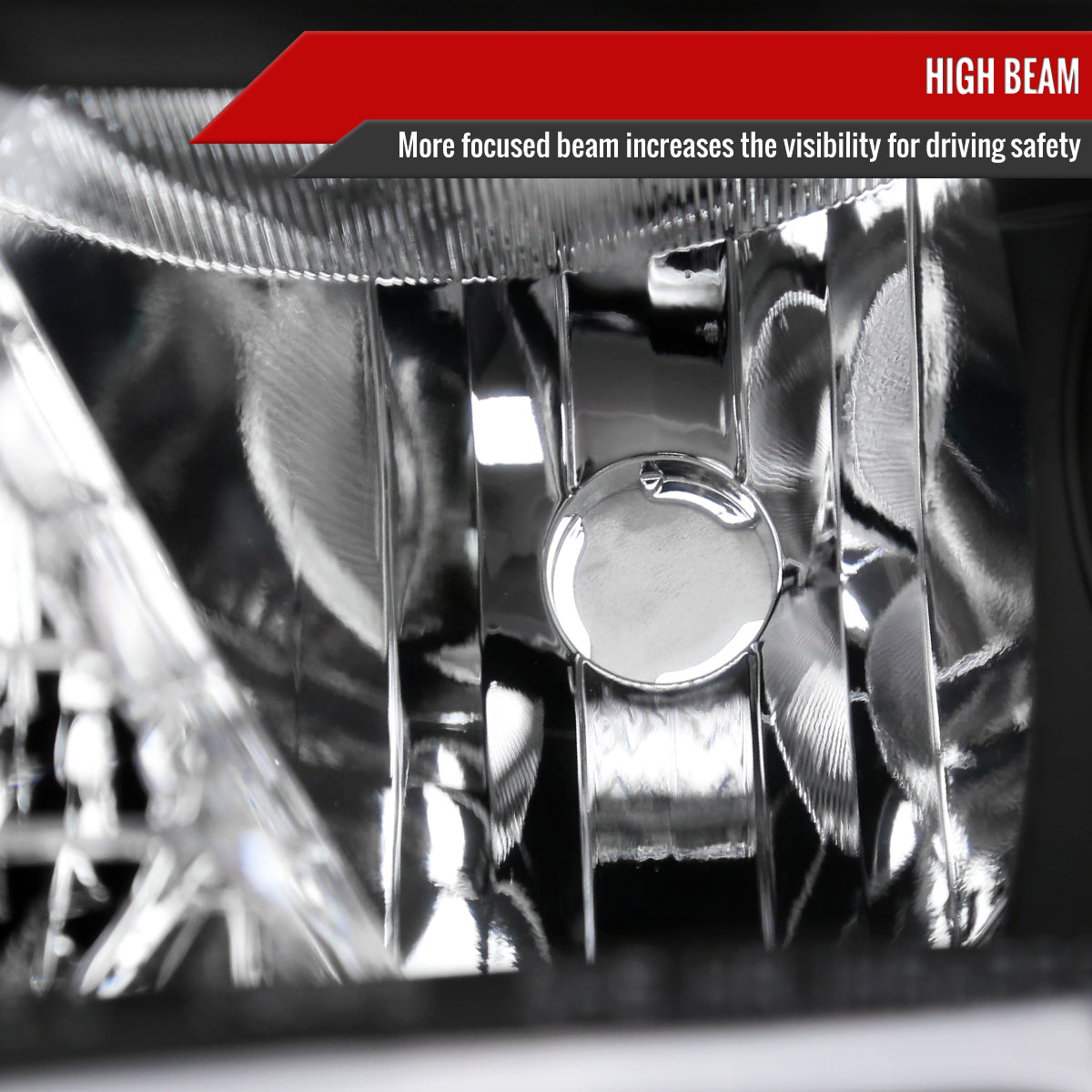 2016-2023 Toyota Tacoma LED Bar Projector Headlight (Matte Black Housing/Clear Lens)