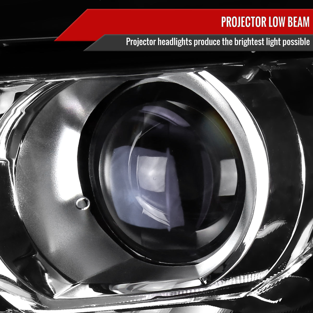 2015-2020 Chevrolet Tahoe Suburban/ 2016-2019 Suburban 3500HD LED Light Strip Projector Headlight - Driver Side Only (Matte Black Housing/Clear Lens)