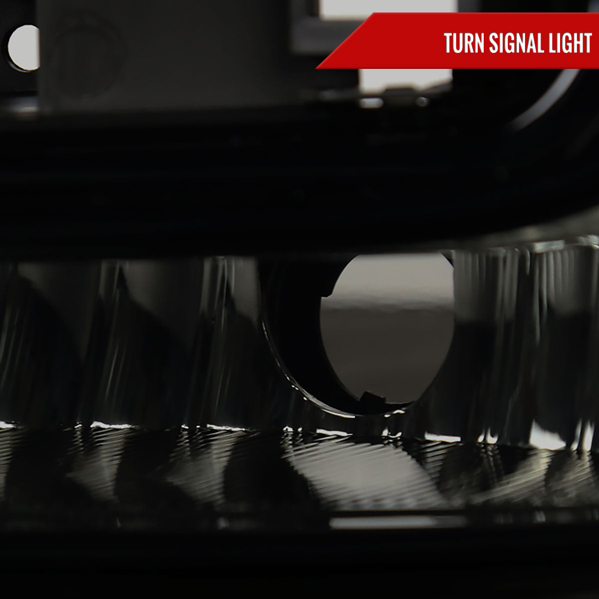 2002-2009 Chevrolet Trailblazer Projector Headlights w/ LED Light Strip (Black Housing/Smoked Lens)