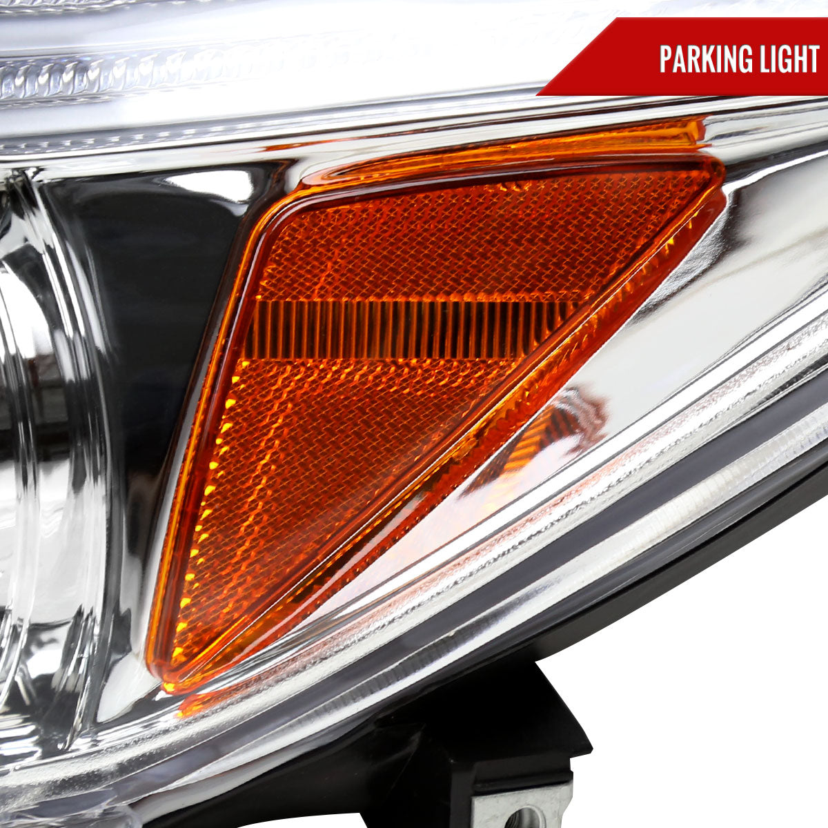 2005-2010 Scion tC Dual Halo Projector Headlights (Chrome Housing/Clear Lens)