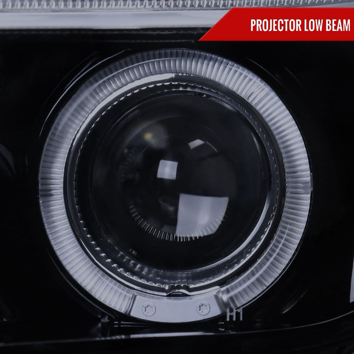 2005-2010 Scion tC Dual Halo Projector Headlights (Glossy Black Housing/Smoked Lens)