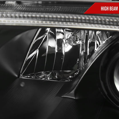 1999-2006 Audi TT LED Bar Projector Headlights (Matte Black Housing/Clear Lens)