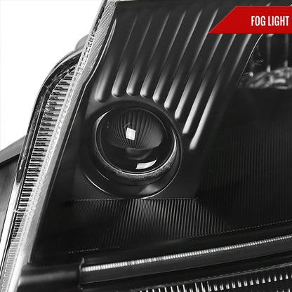 1999-2006 Audi TT LED Bar Projector Headlights (Matte Black Housing/Clear Lens)