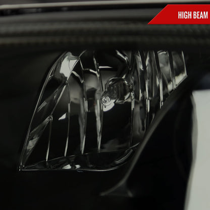 1999-2006 Audi TT LED Bar Projector Headlights (Black Housing/Smoked Lens)