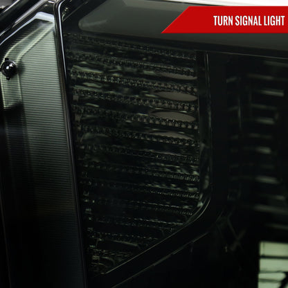 2014-2021 Toyota Tundra LED Projector Headlights (Chrome Housing/Smoked Lens)
