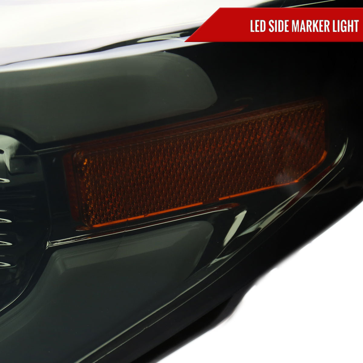 2014-2021 Toyota Tundra LED Projector Headlights (Chrome Housing/Smoked Lens)