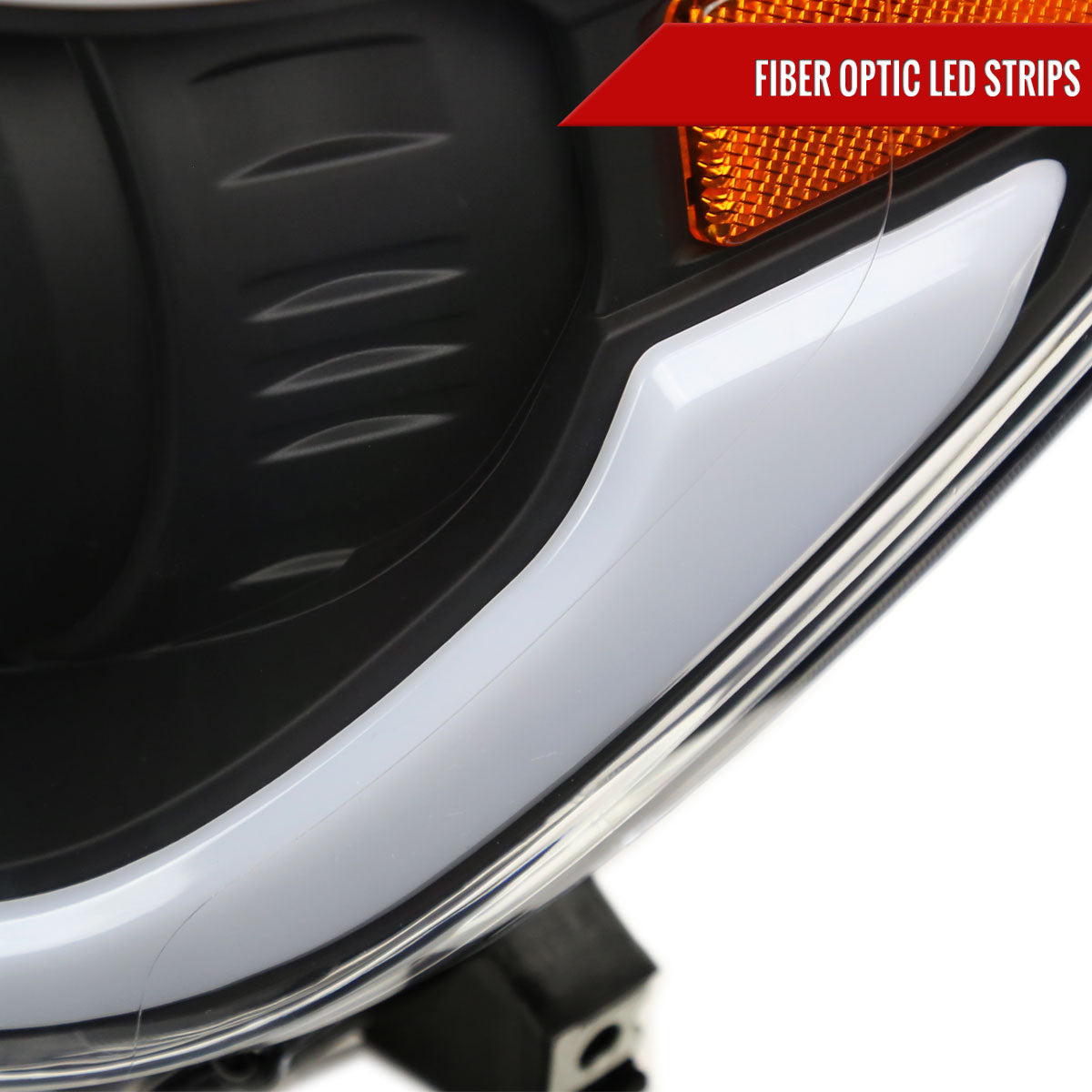 2014-2021 Toyota Tundra LED Projector Headlights (Matte Black Housing/Clear Lens)