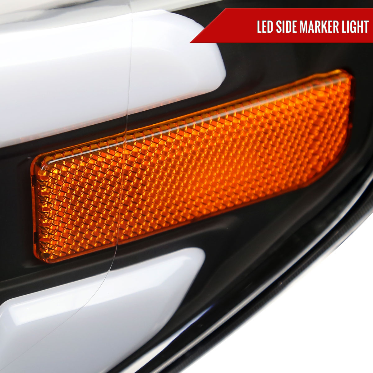 2014-2021 Toyota Tundra LED Projector Headlights (Matte Black Housing/Clear Lens)